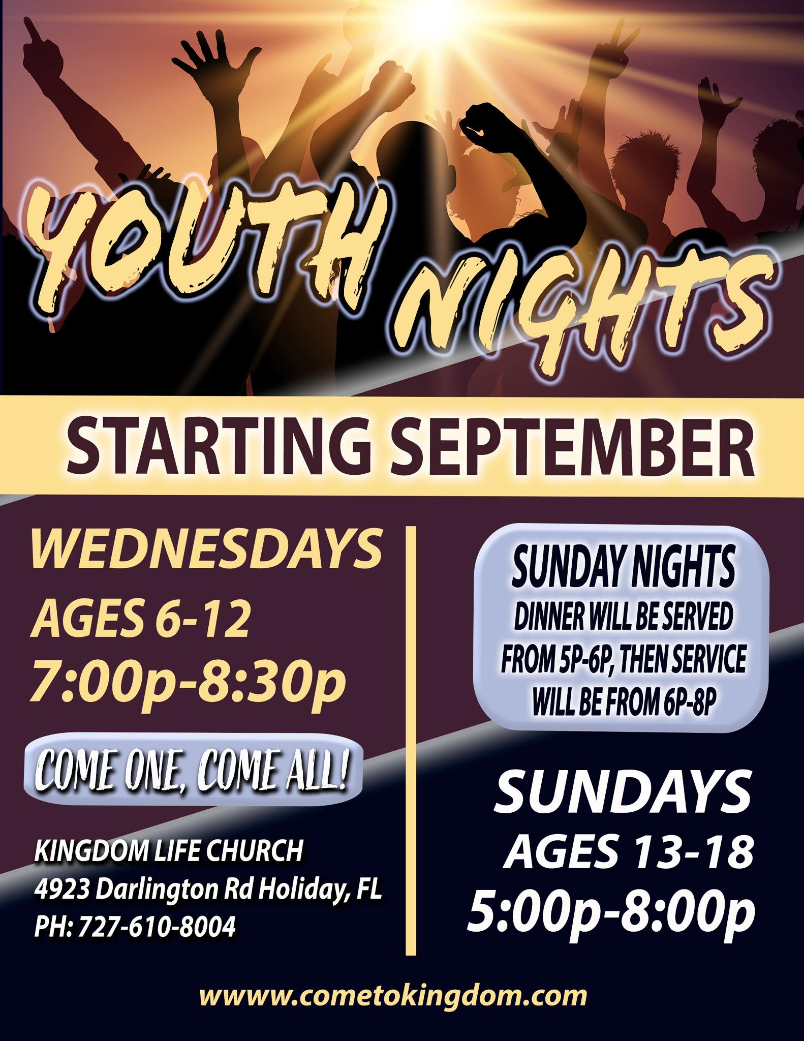 Youth Nights Kingdom